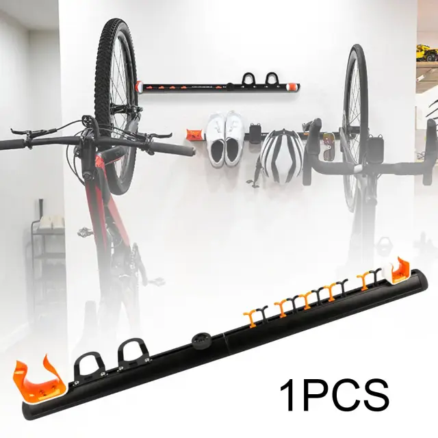 Suporte Vertical para Bicicletas: Gancho de Parede Resistente para Organizar sua Casa, Escritório ou Garagem