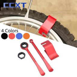 Ferramenta de instalação de pneus de motocicleta cnc, chave de alavanca de pneu para husqvarna husaberg honda kawasaki suzuki yamaha ktm universal - Image 1