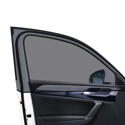 Janela Lateral do carro Sun Shade, Auto Styling Acessórios, UV Proteger Cortina, Sunshade Mesh, Proteção Viseira, Filmes, 2Pcs - Image 6
