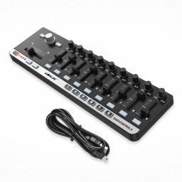WORLDE-Portátil Mini MIDI Teclado Controlador, Slim-Line Control, Mini Instrumentos USB, EasyController 9 - Image 1
