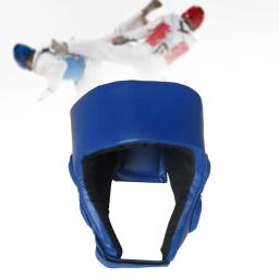 Capacete de boxe sparring arnês testa e proteção de ouvido proteção facial completa para mma taekwondo karate luta adultos - Image 4