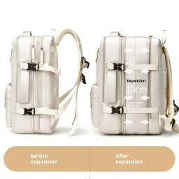 Mochila 40x30x20 avião, mochila de bagagem de mão de cabine, mochila para laptop para viagens de avião, mochila escolar, bolsa masculina e feminina - Image 3