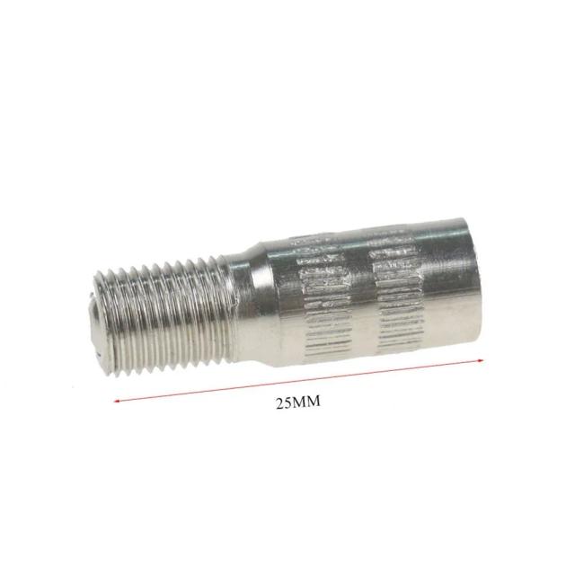Extensor de Válvula Universal: Inflação Perfeita para Carros, Bikes, Scooters (Xiaomi M365) - Aço Durável, Sem Vazamentos - Garanta Seus Pneus!