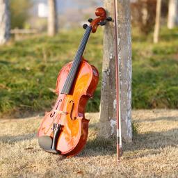 Minúsculo violino simulação violino acústico brinquedo prática corda instrumento musical cedo brinquedos educativos para crianças iniciantes - Image 5