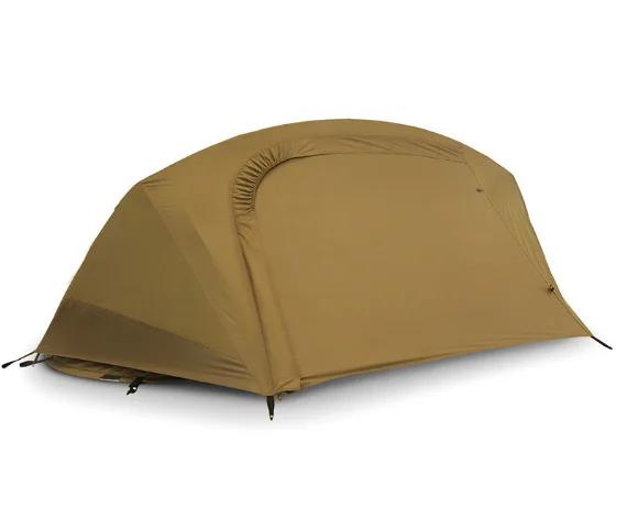 Barraca Leve de Nylon para Uma Pessoa com Abrigo Tático e Mosquiteiro Impermeável
