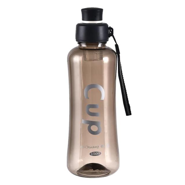 Garrafa de Água Motivacional de 1500ml para Esportes e Atividades ao Ar Livre, Resistência a Vazamentos, Ideal para Academia e Viagens