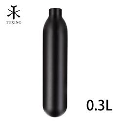 TUXING-Cilindro De Alumínio, Tanque De Ar De Alta Pressão, 18Ci Capacidade, Cilindro De Garrafa De CO2, Fundo Redondo, M18 * 1.5, 3000Psi, 200Bar, 0.3l, 300cc - Image 2