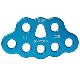 Outdoor Rock Climbing Rigging Plate, Multi Ponto De Âncora, Engrenagem Do Conector, 8 Furos, 45KN Pata - Image 4