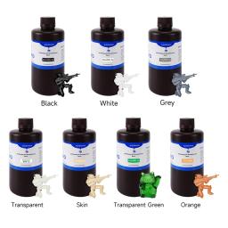 Resina de impressora 3D para Anycubic Photon Mono X, Material de impressão 3D, Líquido de cura UV, Elegoo Saturn 2, 8K, 4K, 6K, M3, LCD, 1kg - Image 1