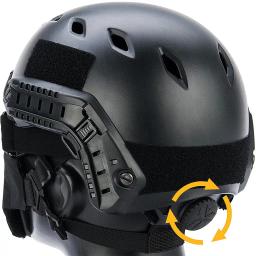 Conjuntos de capacete tático com máscara de caveira, equipamento de proteção Paintball ao ar livre, Advanced EPP Pad, para caça Airsoft - Image 4