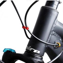 10 pçs mountain bike acessórios da bicicleta tipo algema hub fivela dispositivo de armazenamento mudança linha tubo mangueira freio s fivela - Image 5