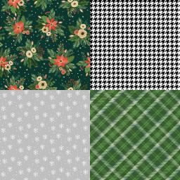 Kscraft 12 pçs 6 "único-lado impresso padrão de natal criativo papercraft papel de arte artesanal scrapbooking kit conjunto livros - Image 4