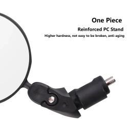 Espelho Retrovisor de Bicicleta Universal, Ajustável Girar, Ângulo Largo, Guiador de Ciclismo, Espelhos Retrovisores para MTB, Acessórios de Road Bike - Image 6