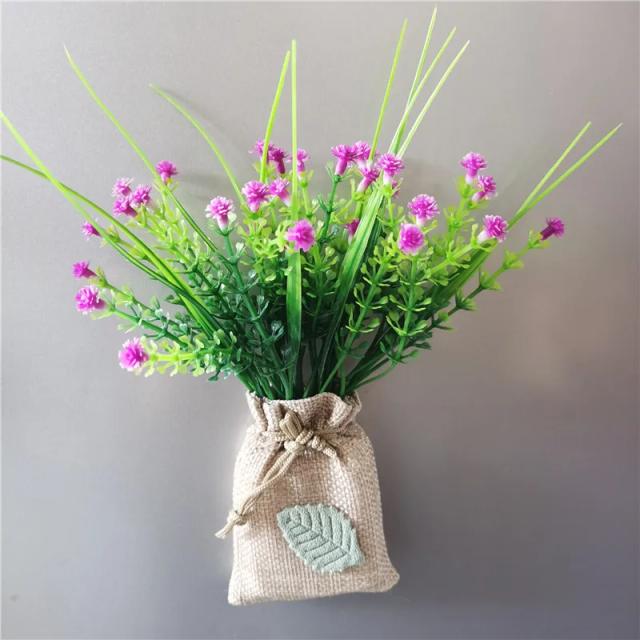 Promoção Imperdível: Leve 3 e Ganhe 1 Bolsa de Linho com Flores Artificiais e Ímãs Magnéticos para Personalizar Sua Decoração!