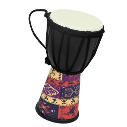 Tambor Djembe profissional africano, Madeira, artesanal, Tradicional, Esculpido, Adereços de ensino, 4 in - Image 6