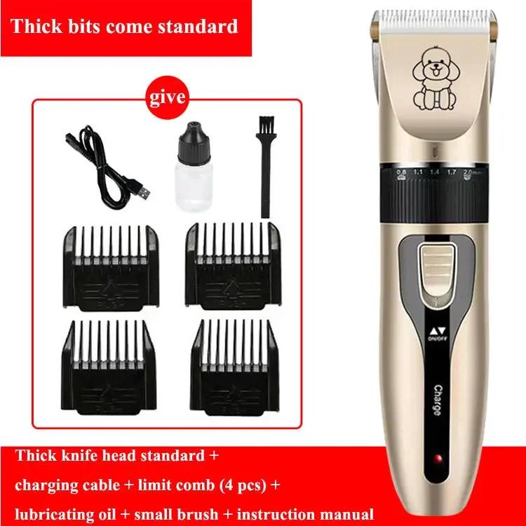 Portátil Pet Cabelo Removedor Chipper Grooming Electric Waterproof Shaver Multi-Funcional Cat Dog Hair Trimmer - Image 1