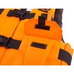 Colete salva-vidas com apito bolsos para adultos e crianças, 100 N Aprovado, SOLAS refletor, barco de natação, flutuabilidade Aids - Image 5