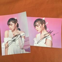 Coleção autografada TWICE Yoo JeongYeon, ouça com você-a foto, Coleção 5*7 K-Pop, 2024A - Image 1