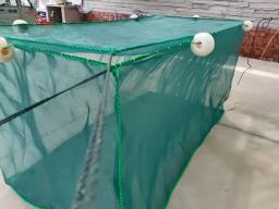 Lawaia Fish Net Gaiola com Cobertura, Rede, Criação, Rede de Lagostins, Pequena Lagoa, Pecuária, Aquicultura - Image 2