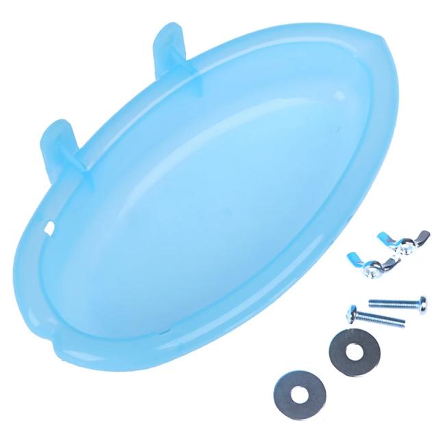 Conjunto Completo de Acessórios para Animais de Estimação: Banheira de Plástico, Alimentador Suspenso e Tigela Hidratante para Papagaios