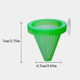 Alimentador de peixes de aquário com otário, Verme vermelho vivo, Alimentação de camarão, Cone Cup, Aquatic Pet Feeder - Image 6