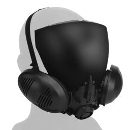 ZXYHFE-máscara facial completa com óculos destacáveis, equipamento de proteção ao ar livre Airsoft, acessórios de paintball, tiro CS, anti-nevoeiro - Image 6