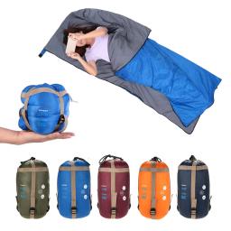Envelope ao ar livre saco de dormir mini ultraleve multifuncional saco de viagem caminhadas acampamento sacos de dormir náilon 190*75cm saco preguiçoso - Image 1
