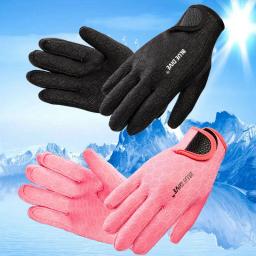 Luvas de neoprene à prova d'água e antiderrapante de 1.5mm, luvas de mergulho para natação e mergulho, uso no inverno - Image 1