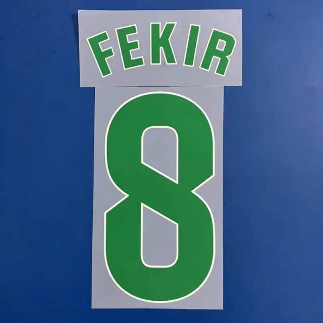 Adesivos Personalizados para Jogo de Futebol: Nome, Número e Patches de Patrocinadores para 2024