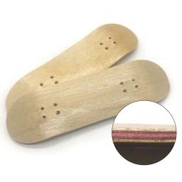 B93B-10 peças novas peças de skate de dedo de placa de madeira de substituição para skates de dedo - Image 1