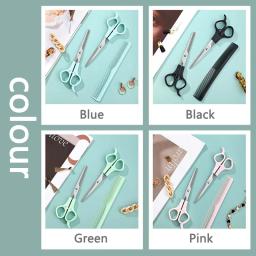 Pet Grooming Scissors Tesouras retas Gatos Animal Tesoura diluindo cabelo Acessórios para animais Pet Ferramenta corte cabelo Tesoura cabelo cão - Image 3