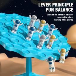 Diversão sapo equilíbrio árvore crianças matemática brinquedos balanceamento jogo de tabuleiro pai-filho interação mesa equilíbrio jogo brinquedo presente para crianças - Image 4