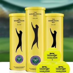 Slzenger-Canned Professional Bolas de tênis Copas, Competição Tênis Wimbledon, Schlesinger, 3 Pcs por tubo - Image 2