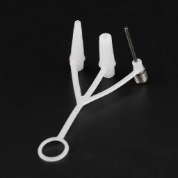3 pçs inflador bola para adaptador válvula mão bomba ar agulha casa ar livre accessor - Image 4