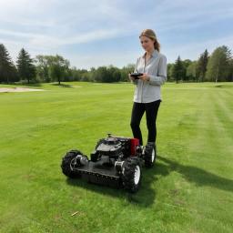 Cortador de Grama Robô Comercial Simples com Controle Remoto, Pequeno e de Última Geração, para Gramado e Agricultura - Preço Promocional - Image 5