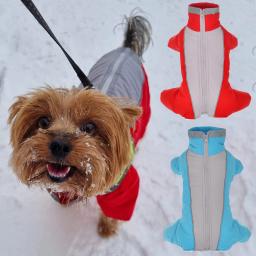 Macacão impermeável para cães pequenos, roupas quentes para cães, jaqueta de cachorro, casaco chihuahua, traje Yorkies, macacões de estimação, inverno - Image 1