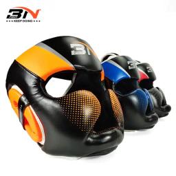 Capacete de proteção para adultos e crianças bnpro, capacete protetor para taekwondo para boxe mma muay thai sanda kickboxing - Image 1