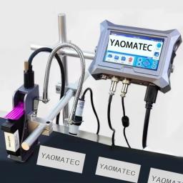 YAOMATEC Impressora Jato de Tinta TIJ Automática, Metal Plástico, Online Data Number, Código do logotipo, Caixa, T4, 12.7mm - Image 3