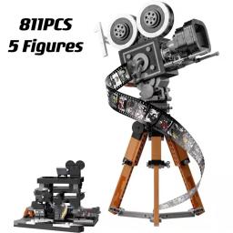 Tributo Camera Building Set, 100 ° Aniversário, Tijolos Colecionáveis, Brinquedos Presente para Crianças, Fãs Adultos, Novo, 2023, 43230, 811 peças - Image 2