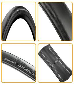 Pneu de estrada continental ultra sport iii e grand sport race 700 × 25c /28c/32c bicicleta de estrada não dobrável/dobrável pneu de cascalho - Image 2