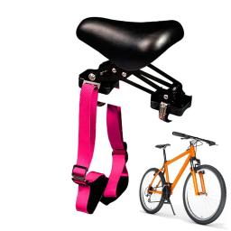 Novo destacável frente montado crianças mtb assento da bicicleta universal mountain bike assento dianteiro esteira crianças cadeira de segurança sela - Image 4