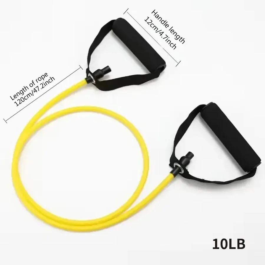 5 níveis de faixas de resistência com alças treinamento resistência puxar para cima banda ginásio resistência exercício borracha lld07 - Image 1
