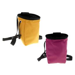Chalk Bag para escalada e ginástica, cinto seguro, bolso com zíper - Image 4