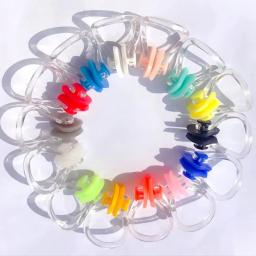 Clipe de nariz de natação de silicone macio de alta qualidade reutilizável confortável mergulho surf nadar clipes de nariz para adultos crianças 1 pçs - Image 6