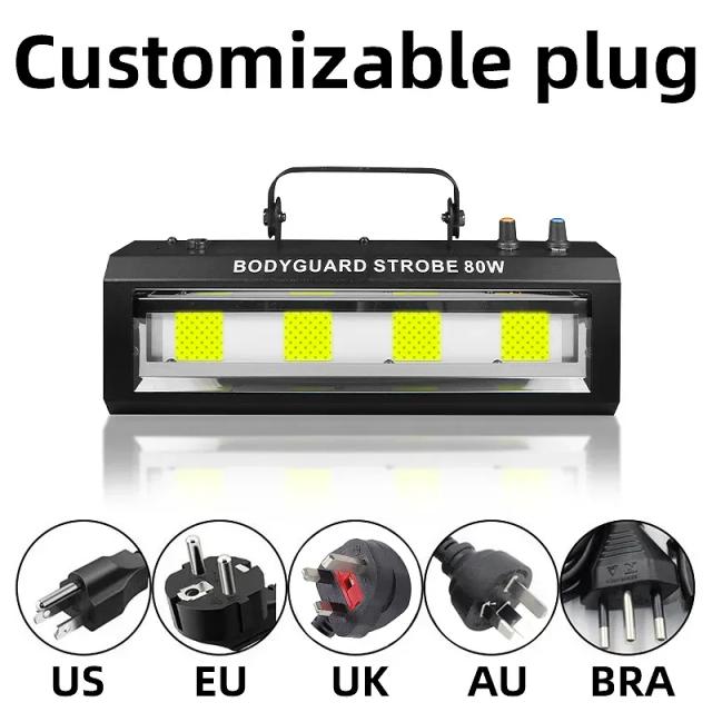 Projetor de LED Strobe 80W para Festas e Shows: Iluminação Eficaz para Discotecas e Performances de DJ