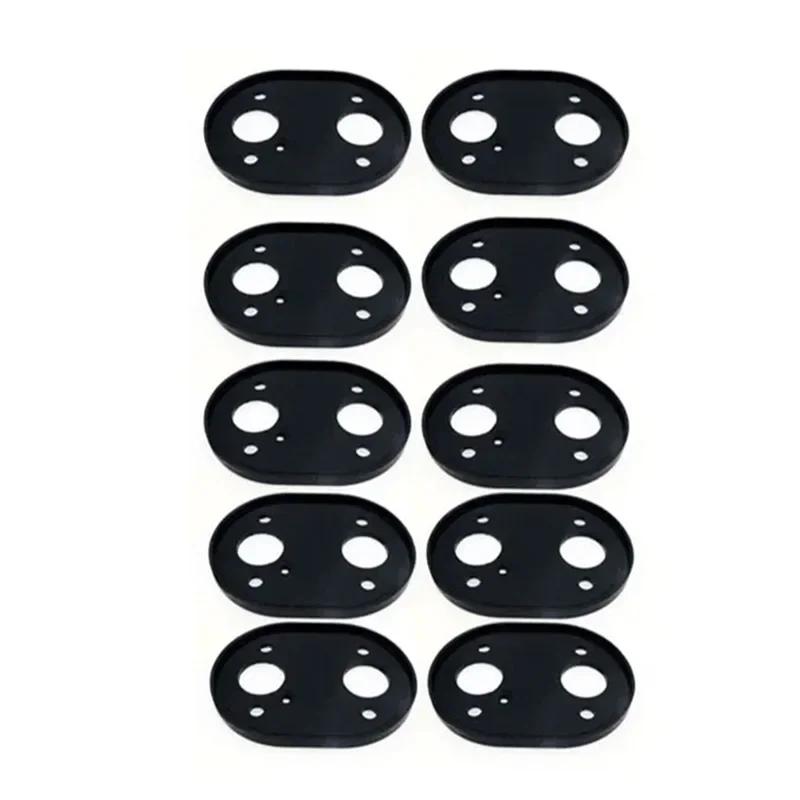 Borracha Mat Pad Seal Gasket Joint Set, Base preta e vermelha, Compatível para Webasto, Substituição do aquecedor de estacionamento Diesel, 10Pcs - Image 1