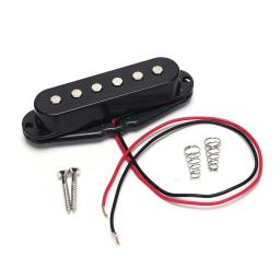 Captador de som Black Single Coil para guitarra elétrica, 6 cordas, harmonioso, fácil de instalar - Image 5