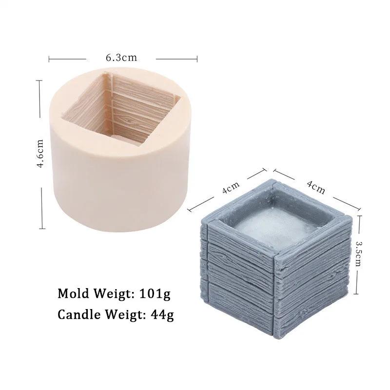 Molde de Silicone para Vaso De Flores Suculentas, Planta, Gesso, Fabricação De Vela, Sabão De Resina, Cimento Artesanal, Moldes De Argila, DIY Home Decor - Image 1