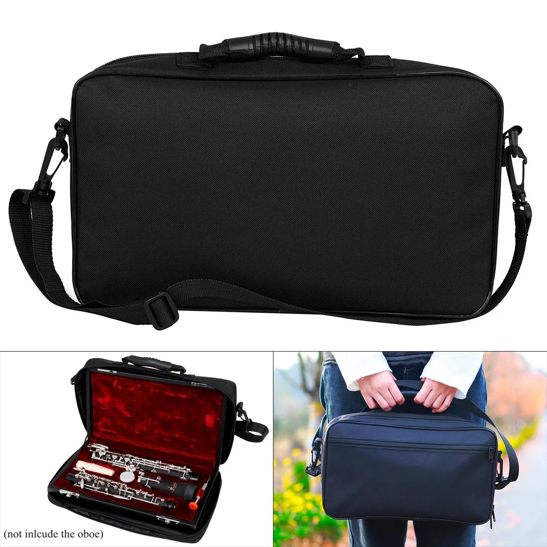 Bolsa de ombro Oxford para instrumentos de sopro, armazenamento acolchoado grosso estojo rígido, pano Oxford impermeável - Image 1