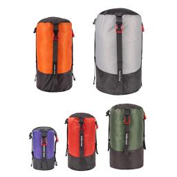Leve Compressão Stuff Sack, saco de poliéster impermeável, saco de armazenamento para acampar, caminhadas, mochila, 1-2L - Image 4